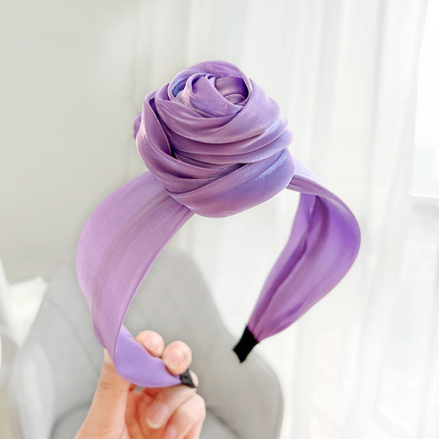 Korean fashion sweet purple color series headband