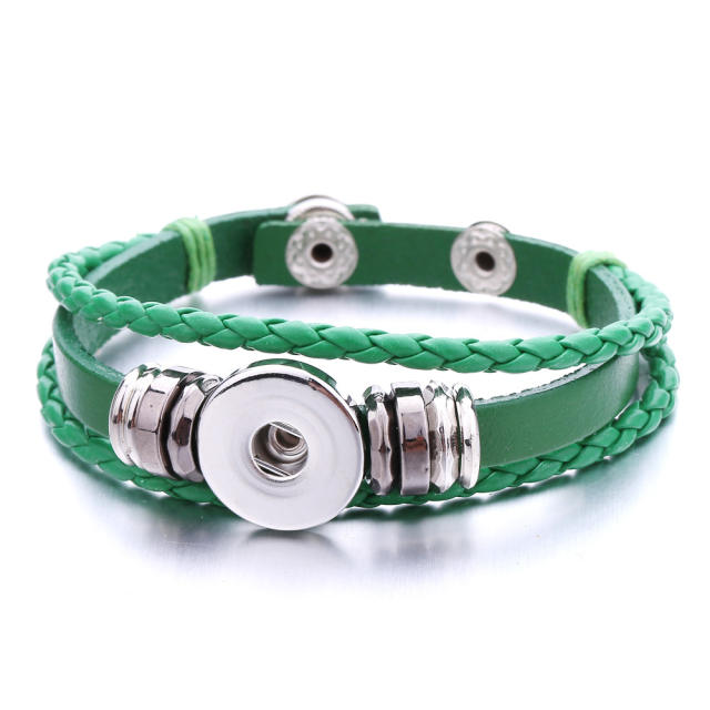 Personality hot sale snap jewelry bracelet