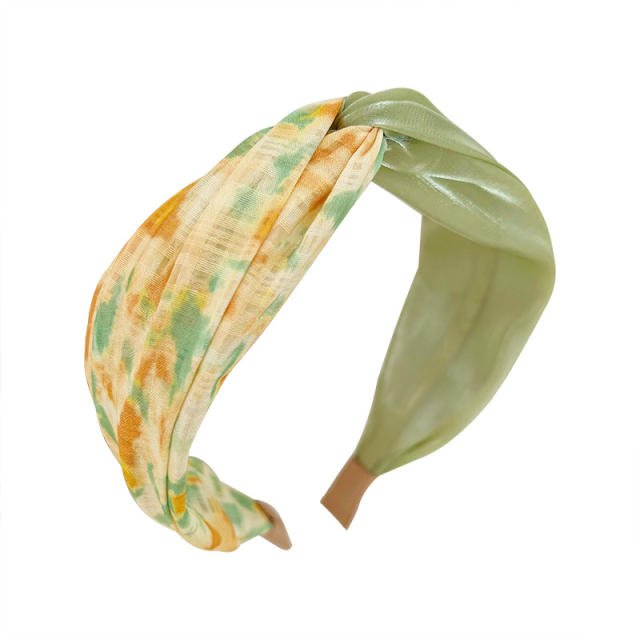 INS trend tie dry twisted headband