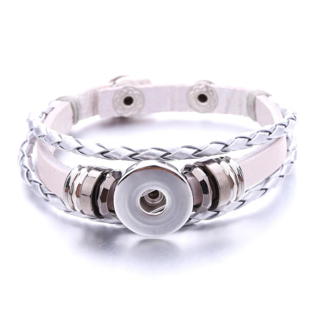 Personality hot sale snap jewelry bracelet