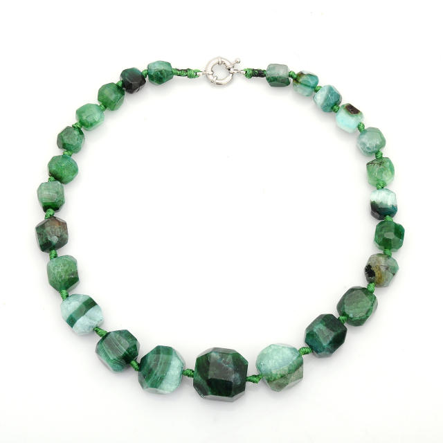 WISH hot sale natural crystal bead necklace