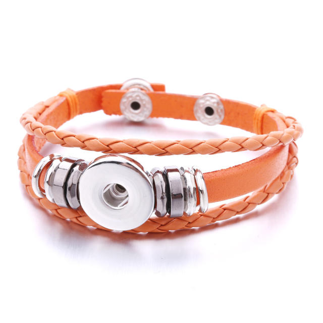 Personality hot sale snap jewelry bracelet