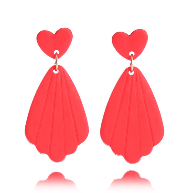 Amazon hot sale sweet heart series earrings