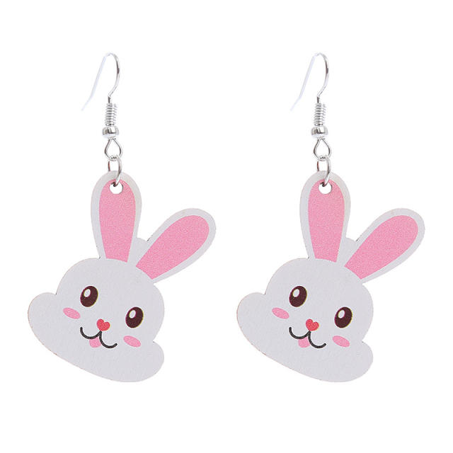 Sweet rabbit eggs easter earrings