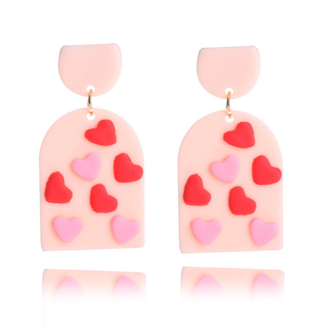 Amazon hot sale sweet heart series earrings