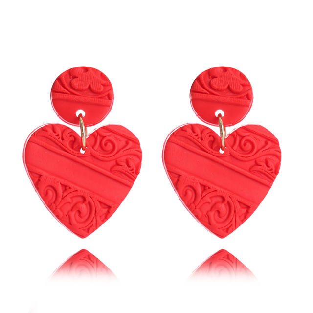 Amazon hot sale sweet heart series earrings