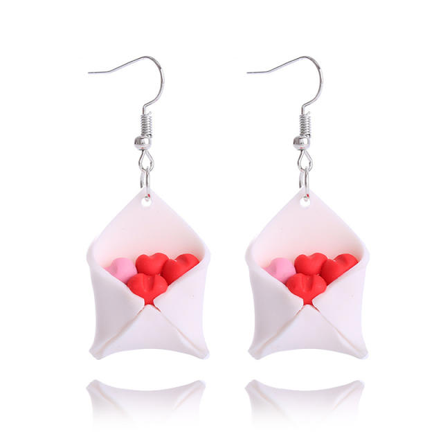 Amazon hot sale sweet heart series earrings
