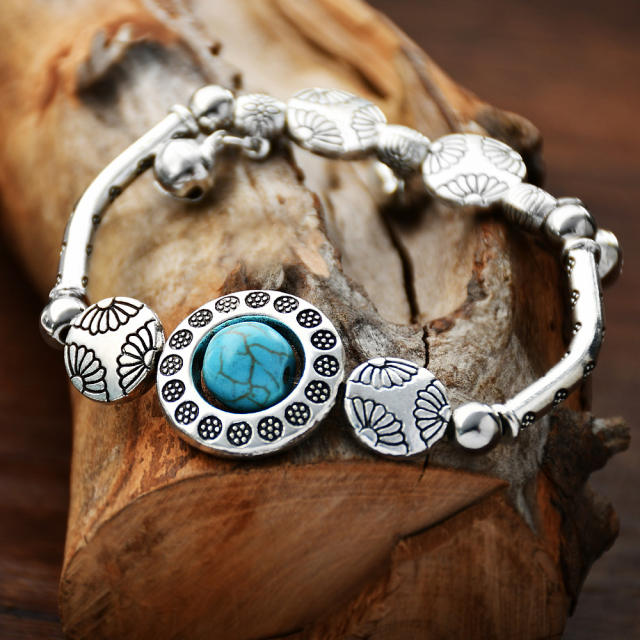 Nepal trend silver color bracelet