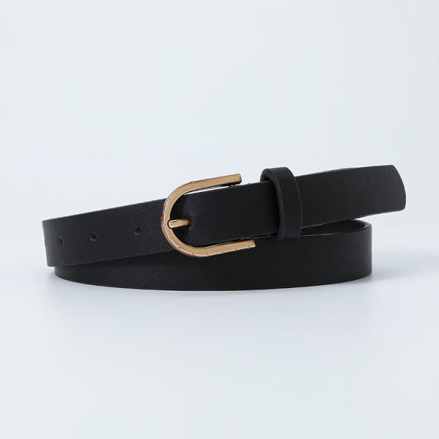 Summer design pu leather women belt