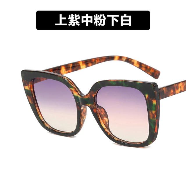 Rainbow color PC frame reading glasses