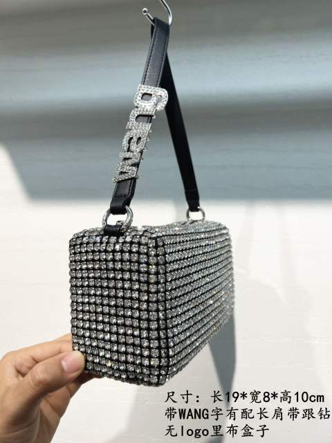 Luxury Gradient color diamond bucket bag