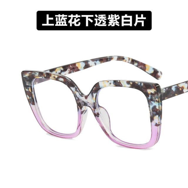 Rainbow color PC frame reading glasses