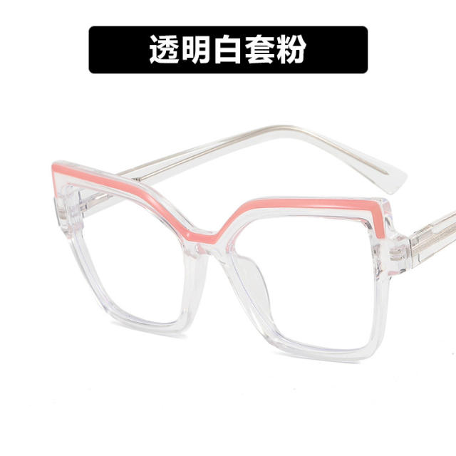 Irregular shape cat eye frame reading glasses