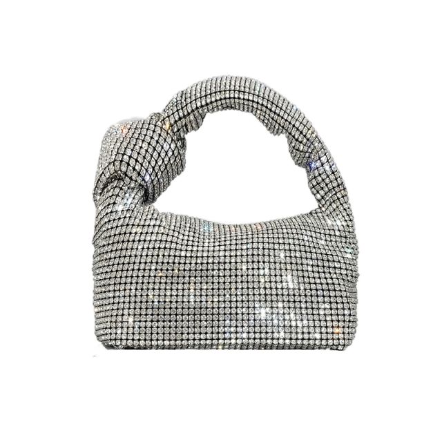 Luxury color diamond handbag