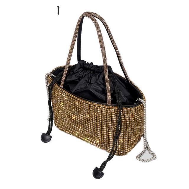 Luxury large capacity diamond bag