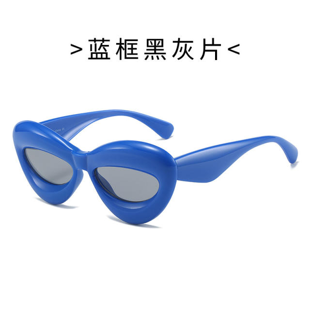 Personality Y2K candy color funny sunglasses