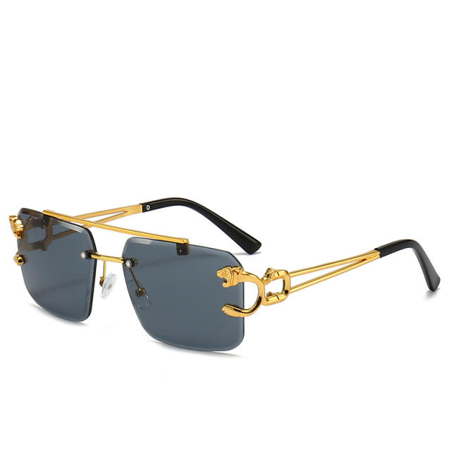 Popular rimless sunglasses