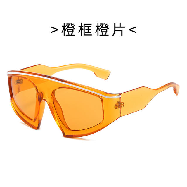 Personality colorful sports sunglasses