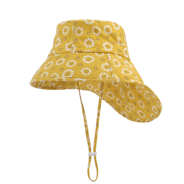 Cartoon summer sun hat for kids