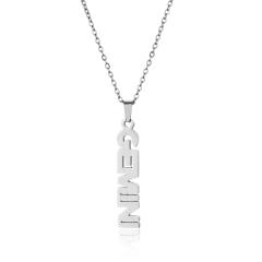 18K gold plated stainless steel zodiac pendant necklace