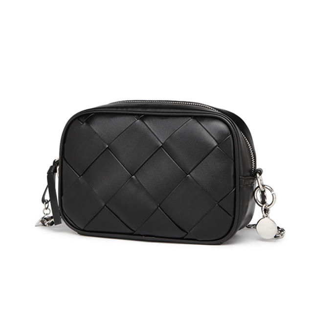 Fashionable PU leather elegant crossbody bag