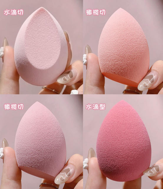 8pcs hot sale colorful makeup blenders with case