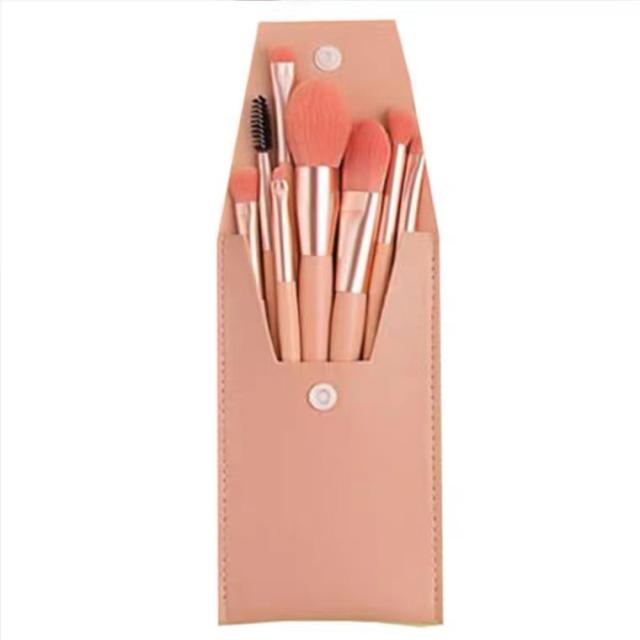 8pcs colorful makeup brushes set