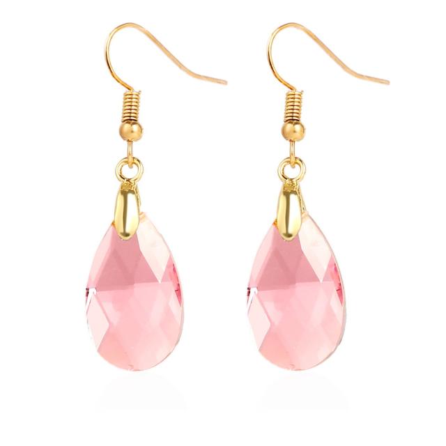 Hot sale austrian crystal drop earrings