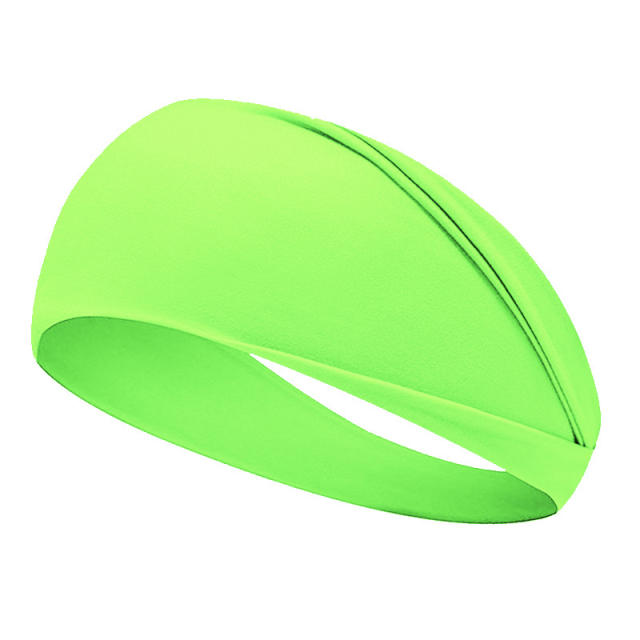 Summer fluorescent color sports yoga headband
