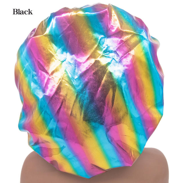 Large size laser satin bonnets