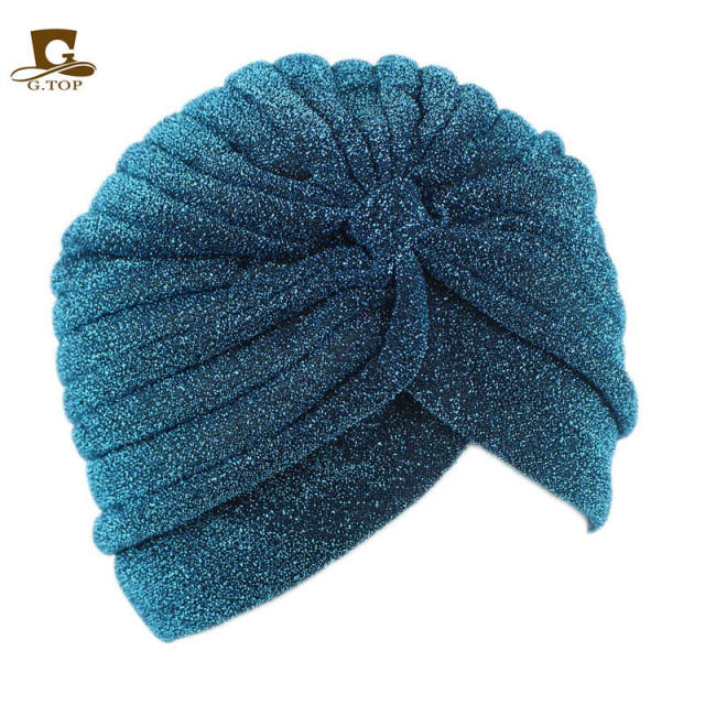 Plain color casual bonnets