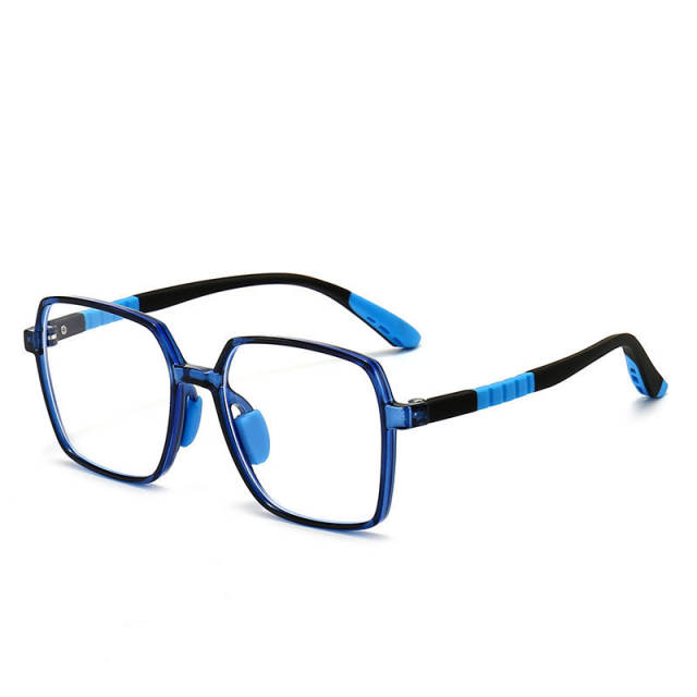 TR90 candy color blue light children glasses