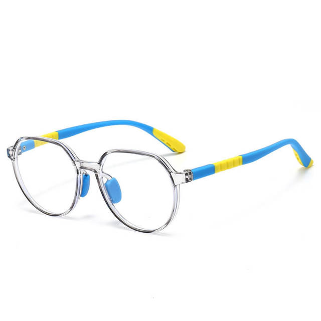 Blue light glasses for children with soft legs