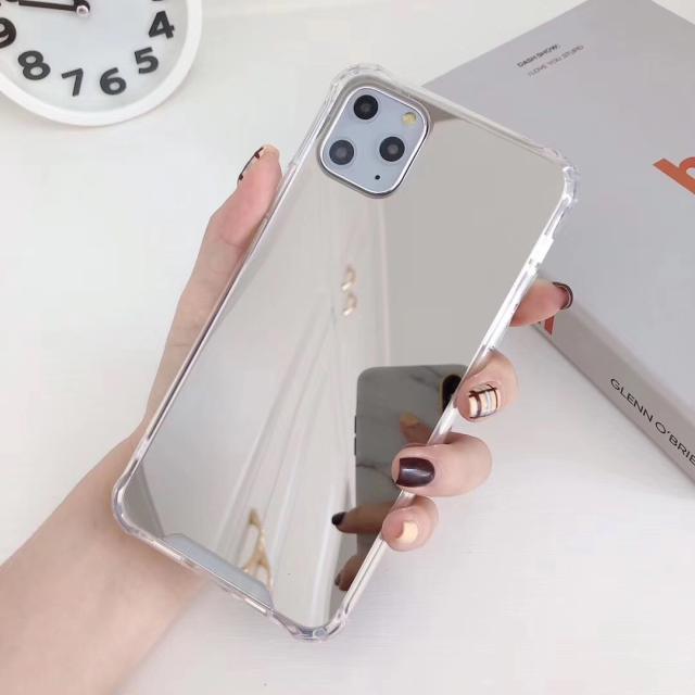 Mirror design acrylic phone case
