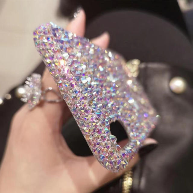 AB rhinestone diamond phone case