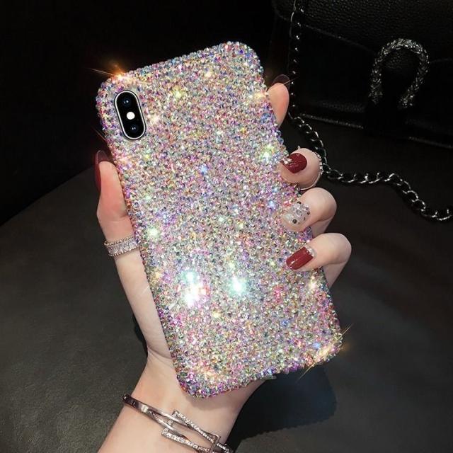 AB rhinestone diamond phone case