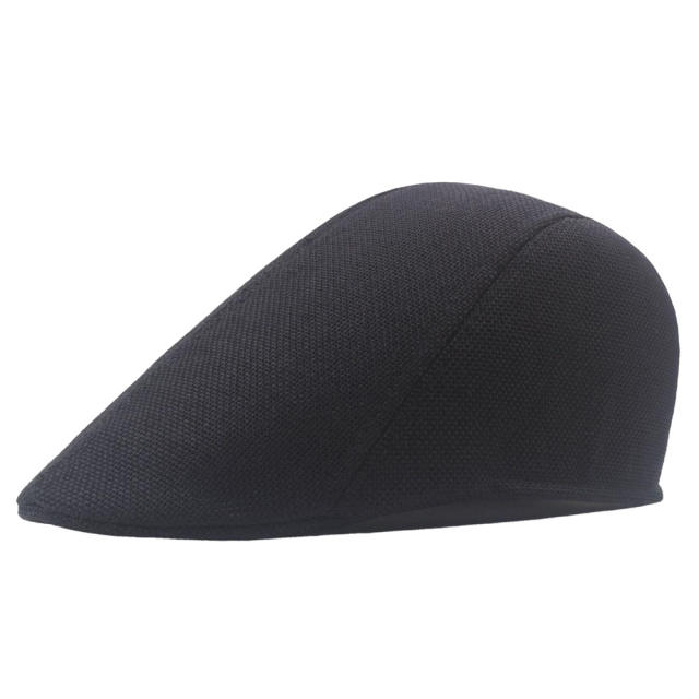 Imitation hemp material Beret for men