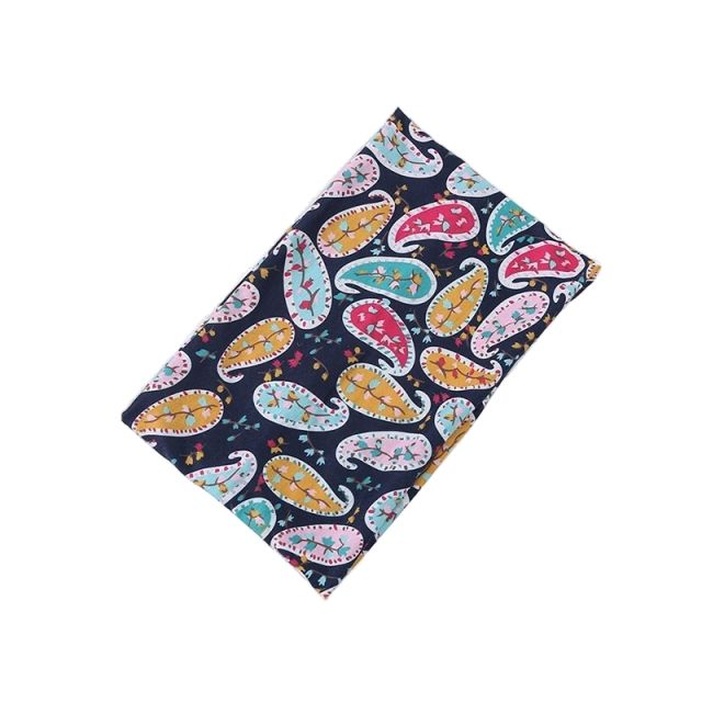 Colorful butterfly printing wide elastic headband