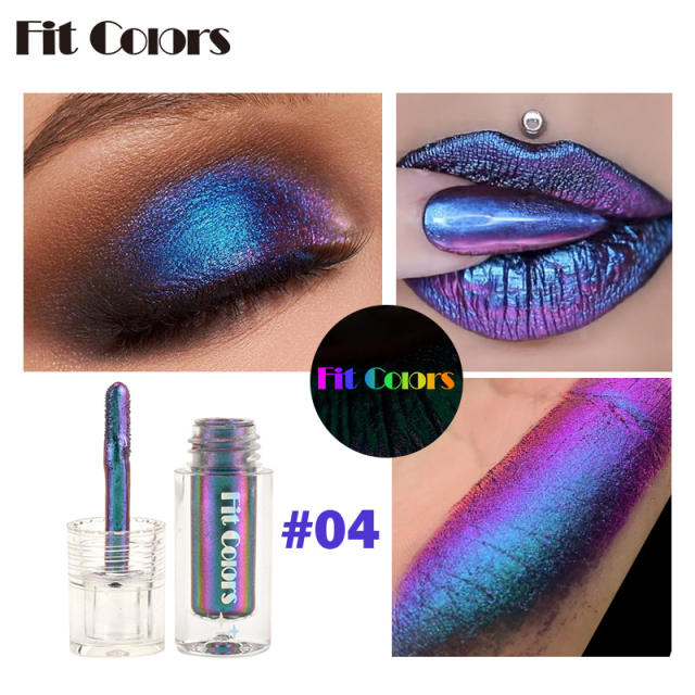 Personality colorful Liquid eye shadow