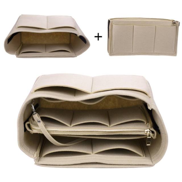 Foldable non-woven large-capacity storage bag organizer