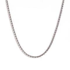 18KG simple stainless steel chain necklace waist chain anklet bracelet