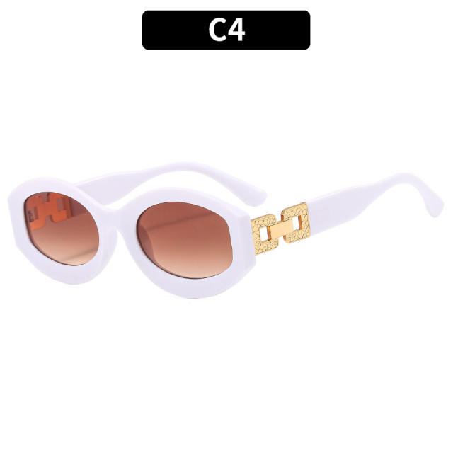 Holiday design easy match vintage sunglasses