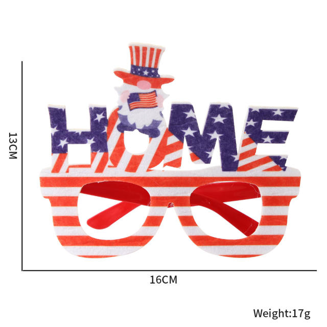 Indendence Day amercian flay party decoration glasses