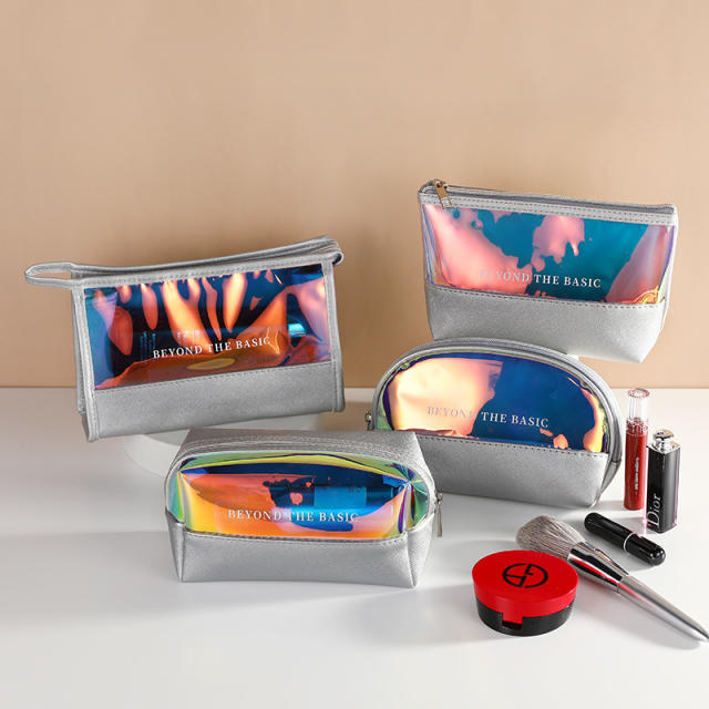 INS TPU material laser cosmetic bag wash bag