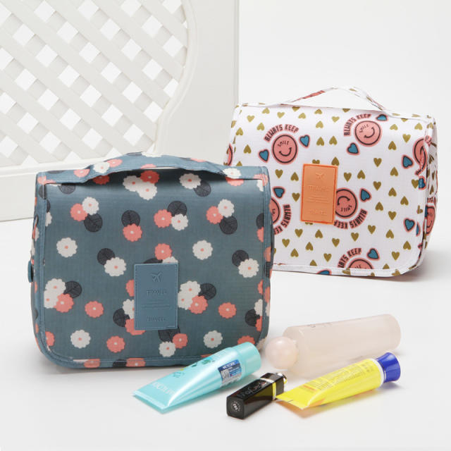 Korean fashion multi function large capacity wash bag cosmetic bag