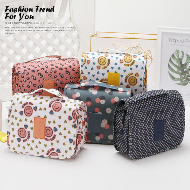 Korean fashion multi function large capacity wash bag cosmetic bag