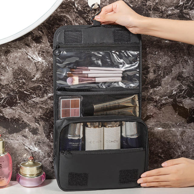 Korean fashion multi function large capacity wash bag cosmetic bag