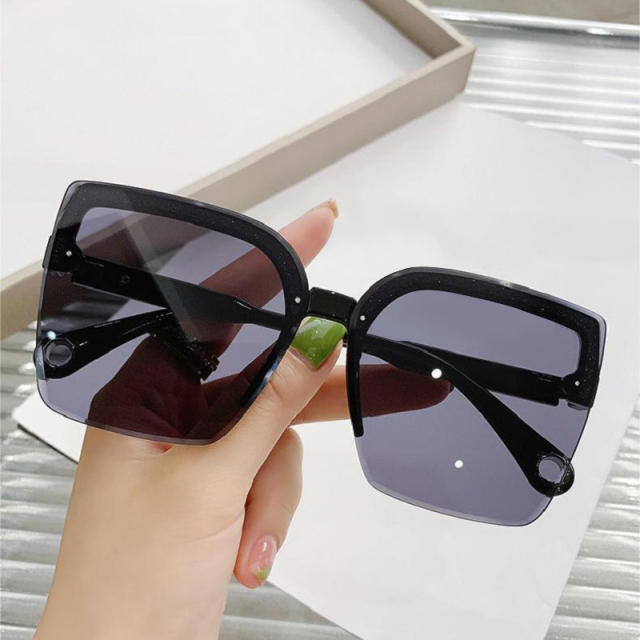 INS hot sale rimless glasses