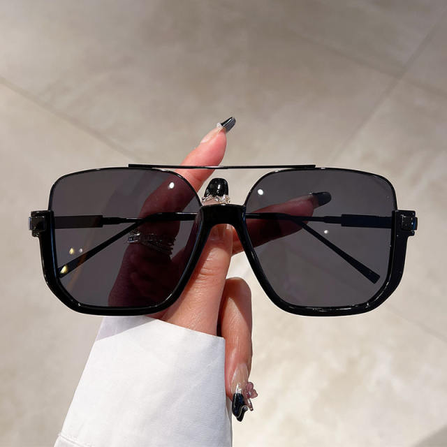 Korean fashion square frame sunglasses