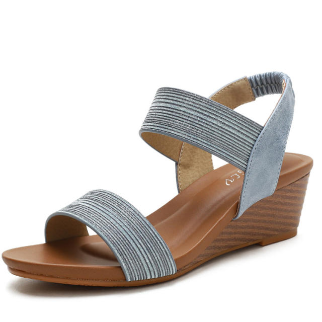 Summer design wedage gladiator sandals